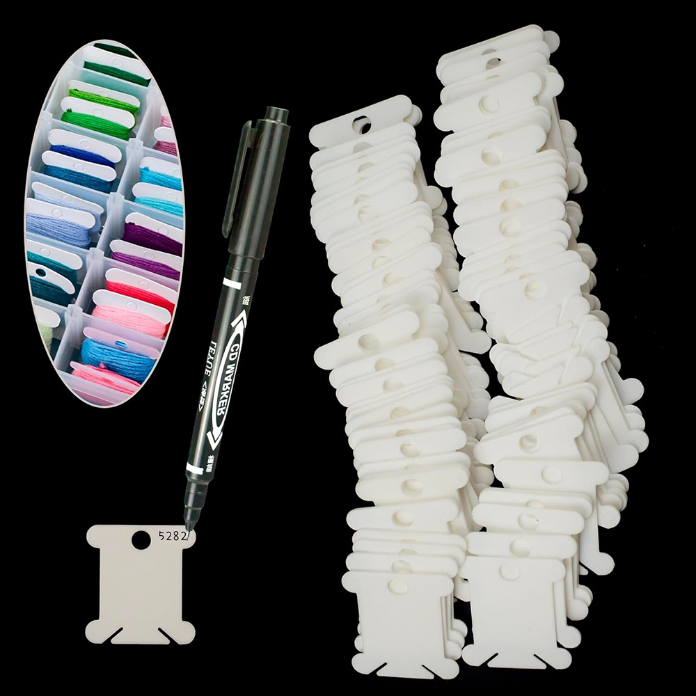 Embroidery Floss Organizer 18  - Cotton Embroidery Thread Skeins recension och pris