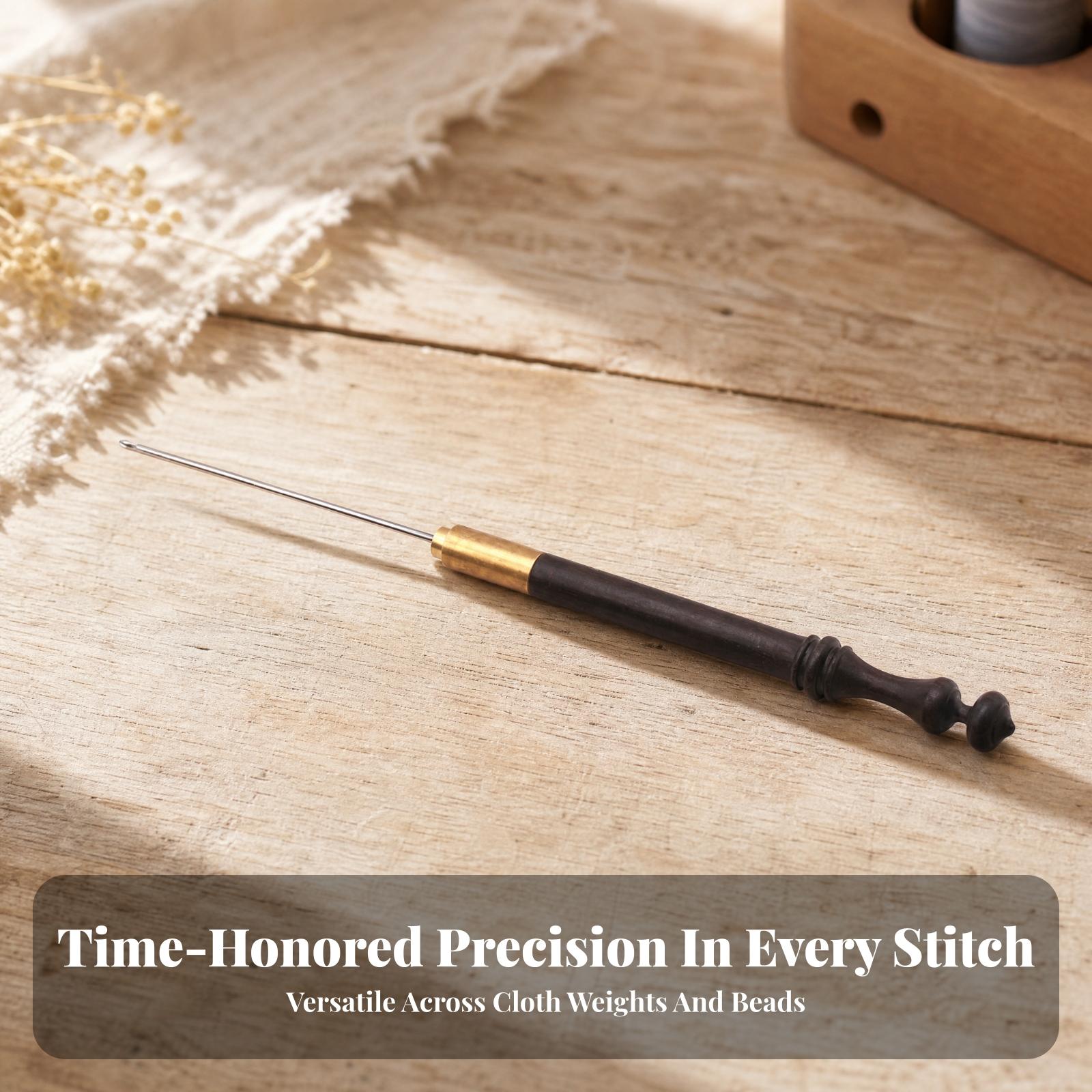Ergonomic Wooden Handle Embroi - Wooden Crochet Hooks Ergonomic Handle recension och pris