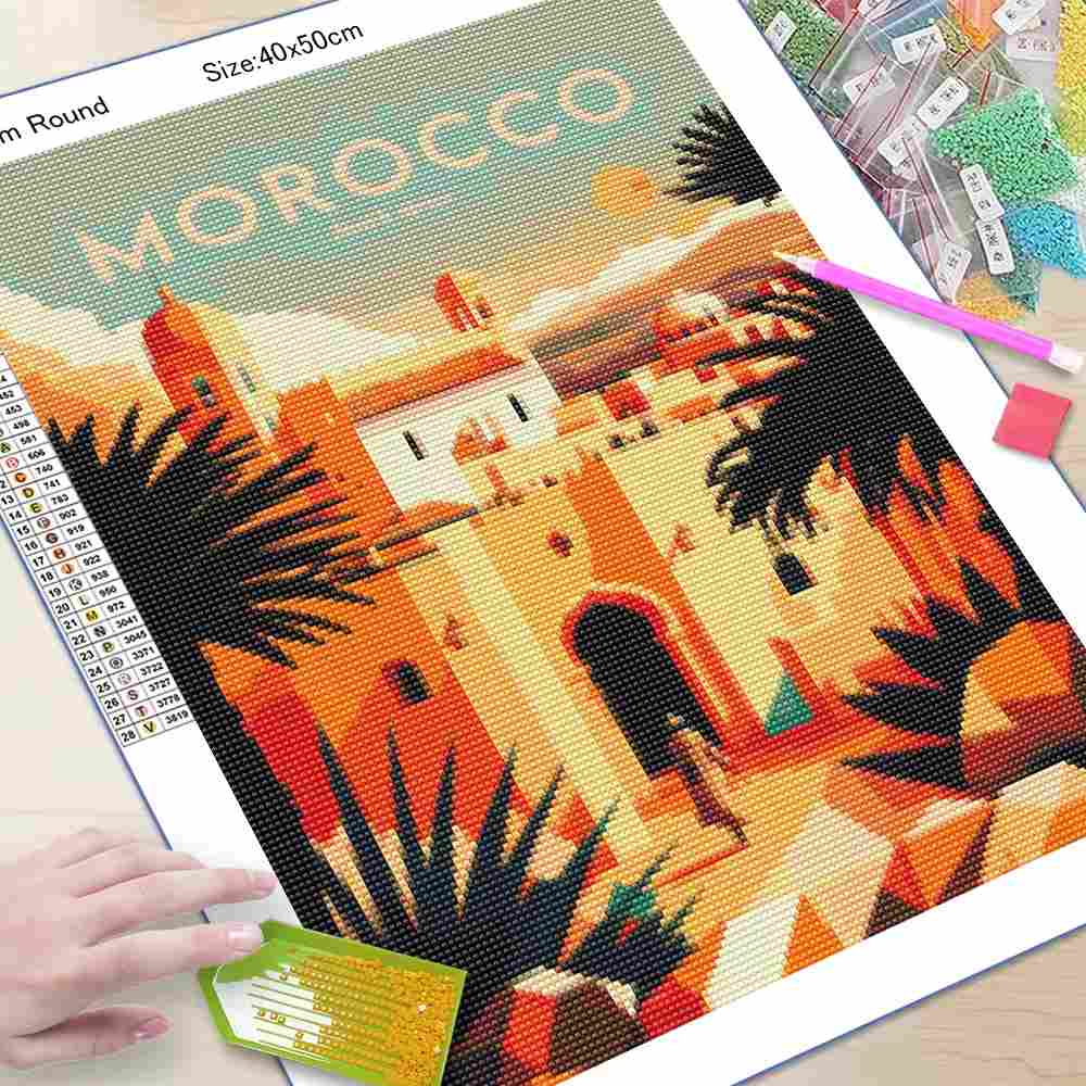 DIY 5D Diamond Painting Kit, M - 5D Diamond Painting Kit Full Drill recension och pris