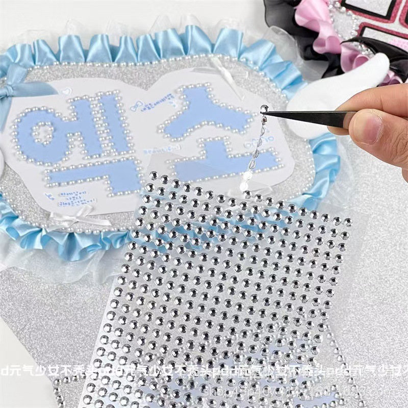 Waterproof Rhinestone Pearl Ch - Scrapbooking recension och pris