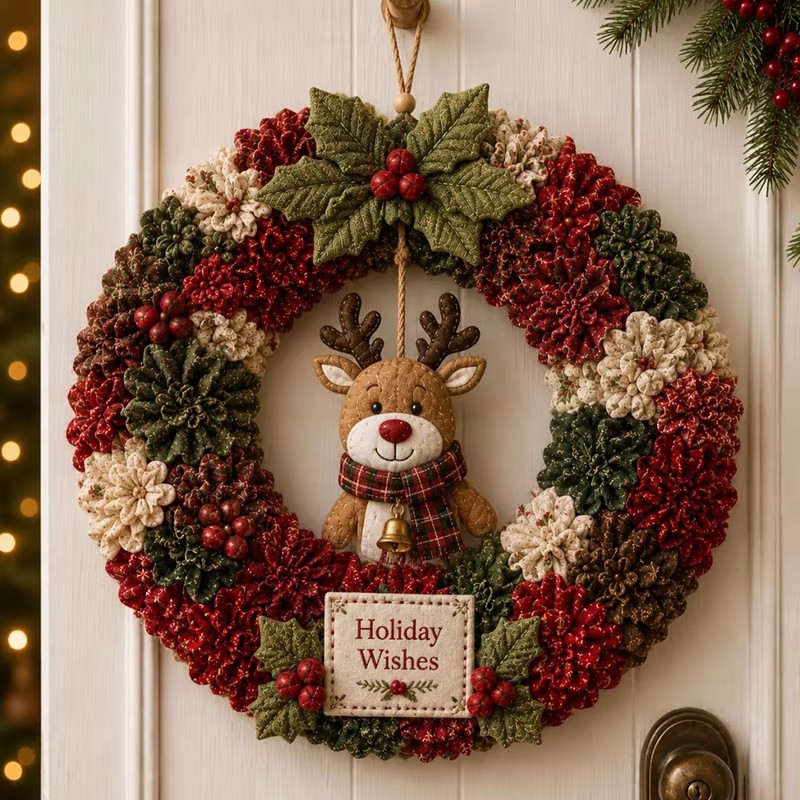 3D Christmas Fabric Poke Art K - Sewing recension och pris