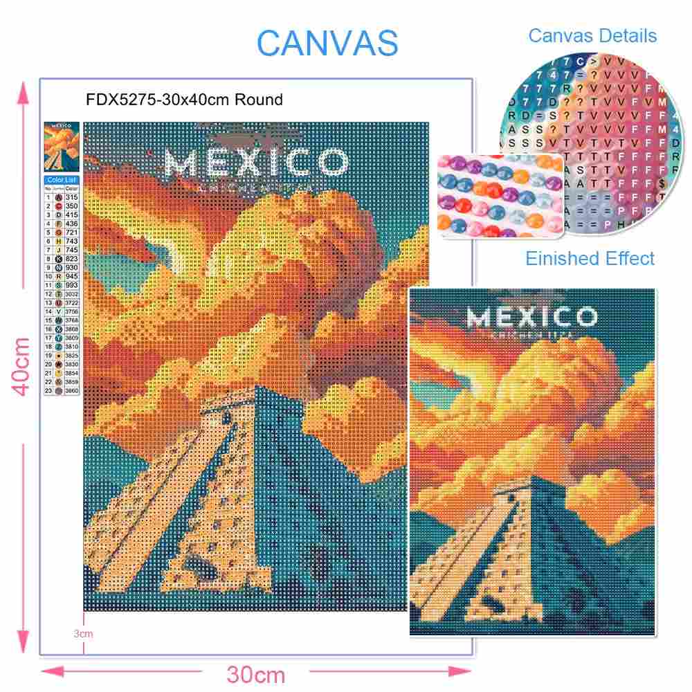 5D Diamond Painting Kits Full  - 5D Diamond Painting Kit Full Drill recension och pris