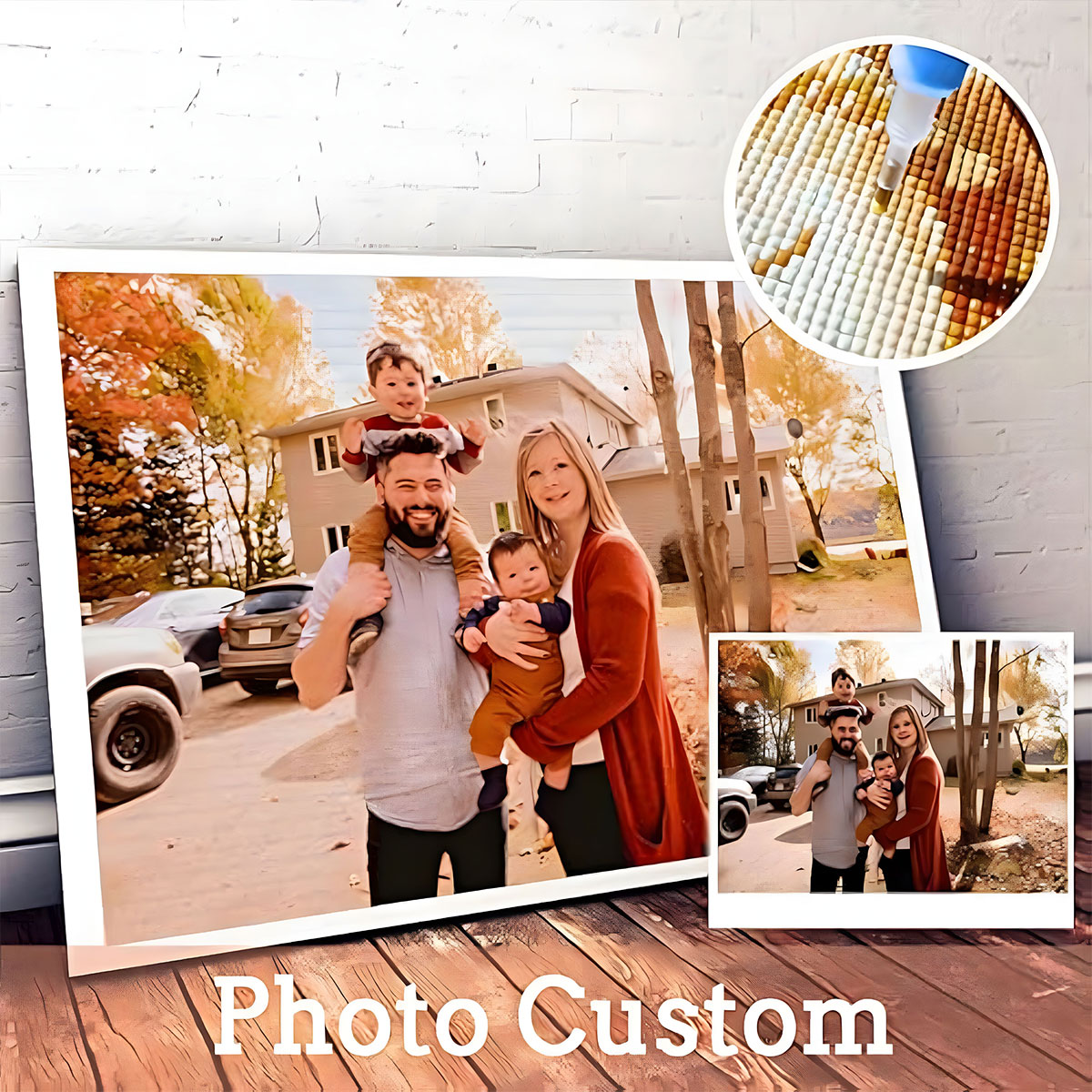 Personalized 5D Diamond Painti - 5D Diamond Painting Kit Full Drill recension och pris