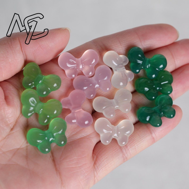 2PC Natural Chalcedony Double  - Beading recension och pris