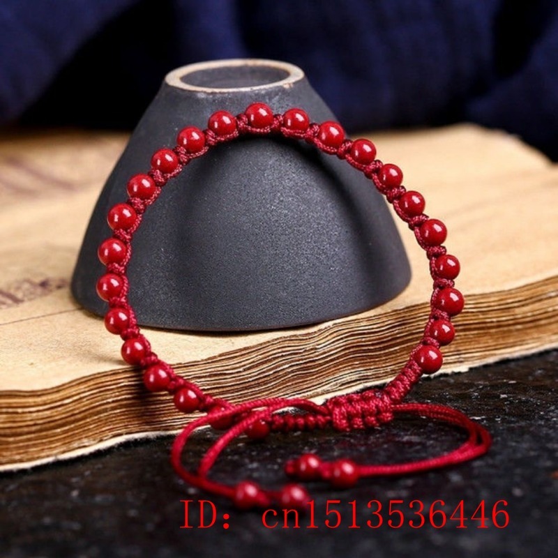 Customized Natural Red Cinnaba - Beading recension och pris