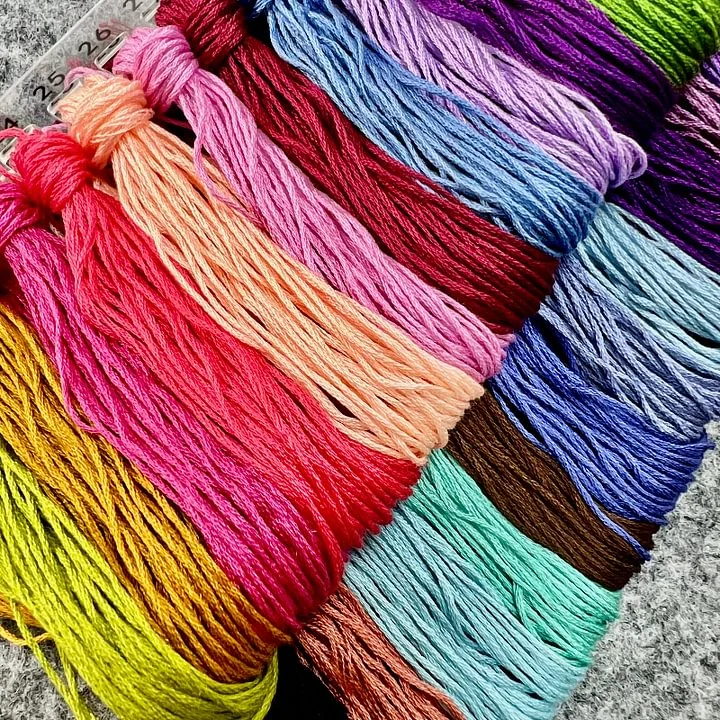 [ZZ8369-Desk under the stars]1 - Cotton Embroidery Thread Skeins recension och pris